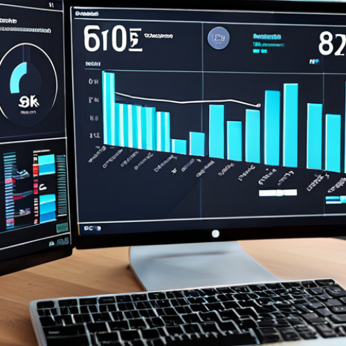 **

Data science concept. Modern business setting with data visualizations, charts, and personalized customer recommendations displayed on screens. Focus on data-driven decision-making and enhanced customer experience.

**